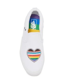 Asher Rainbow Heart Slip-On Sneaker